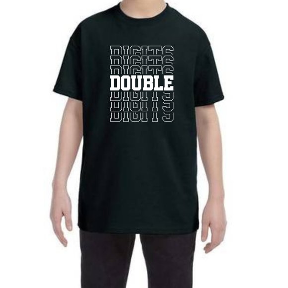 Double Digits T-shirt Boys 10th Birthday - Picture 1 of 1